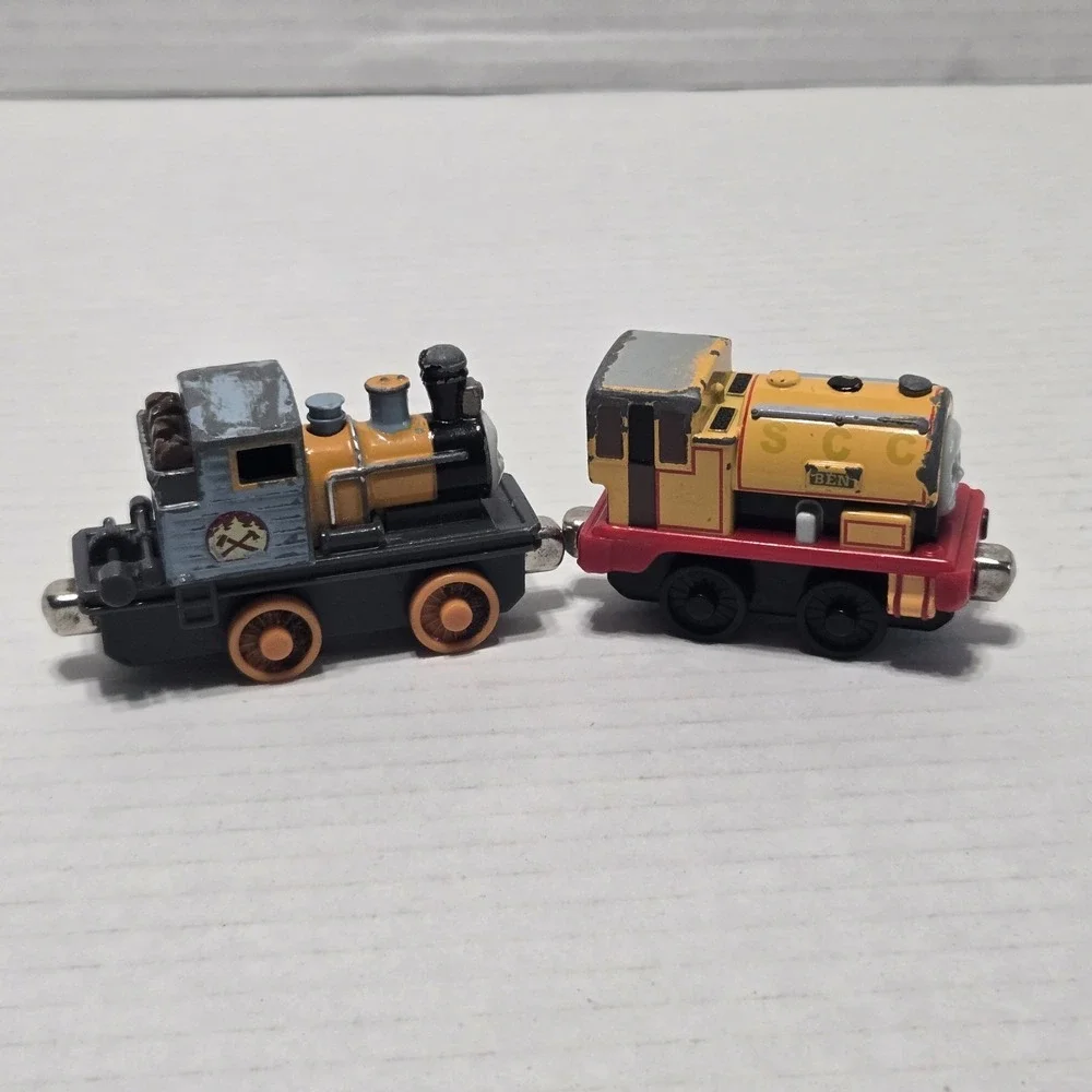 Thomas & Friends Diecast Take-N-Play Dash & Ben Metal Toy Trains Magnetic 2003‎